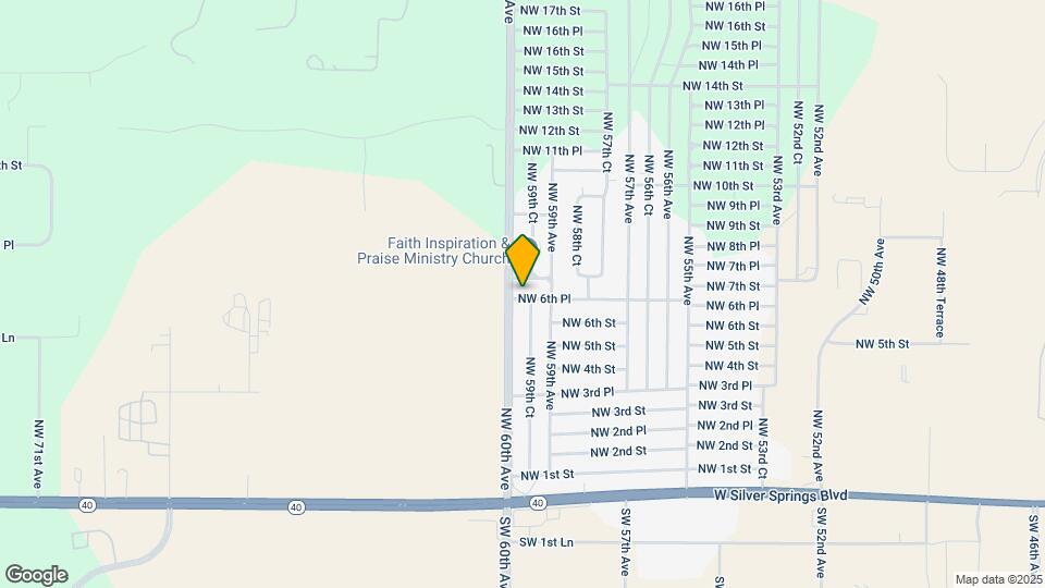 5975 NW 6th Pl Map and Location Details