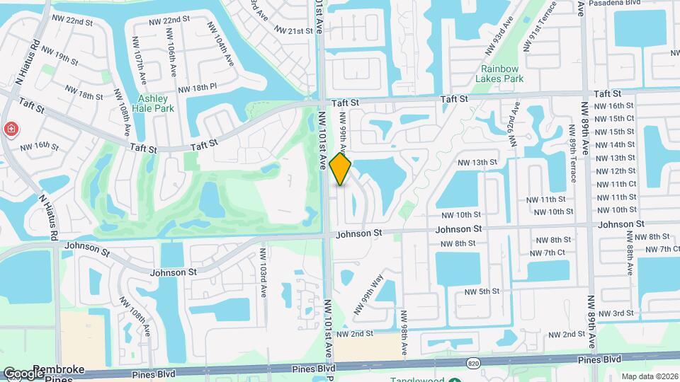 1107 NW 100th Ave Mapa y Detalles de la Ubicación