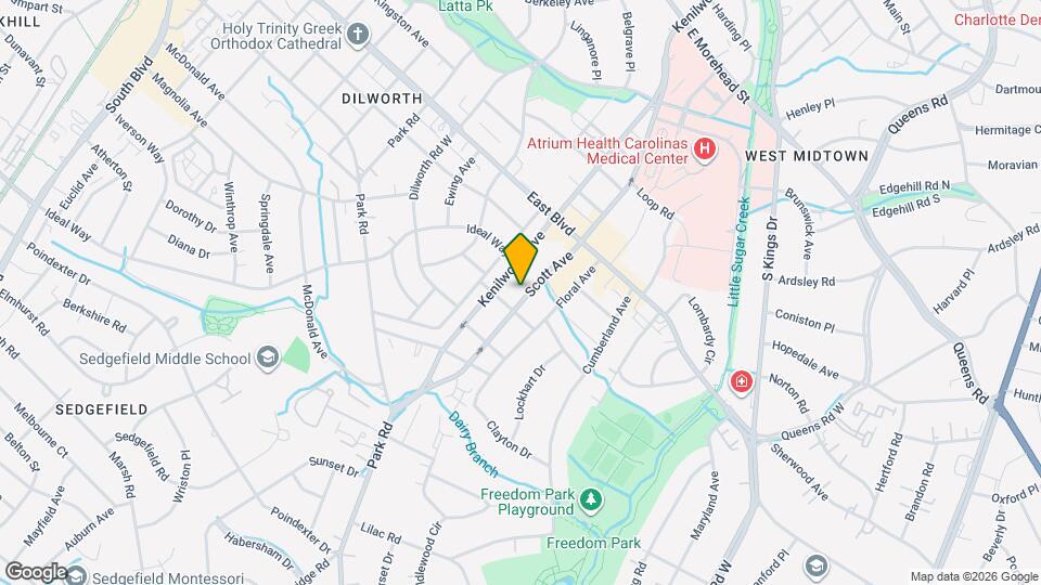 2016 Scott Ave Map and Location Details