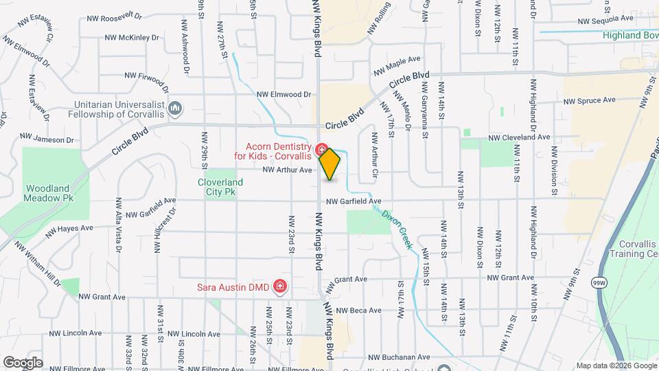 2030 NW Arthur Pl Map and Location Details