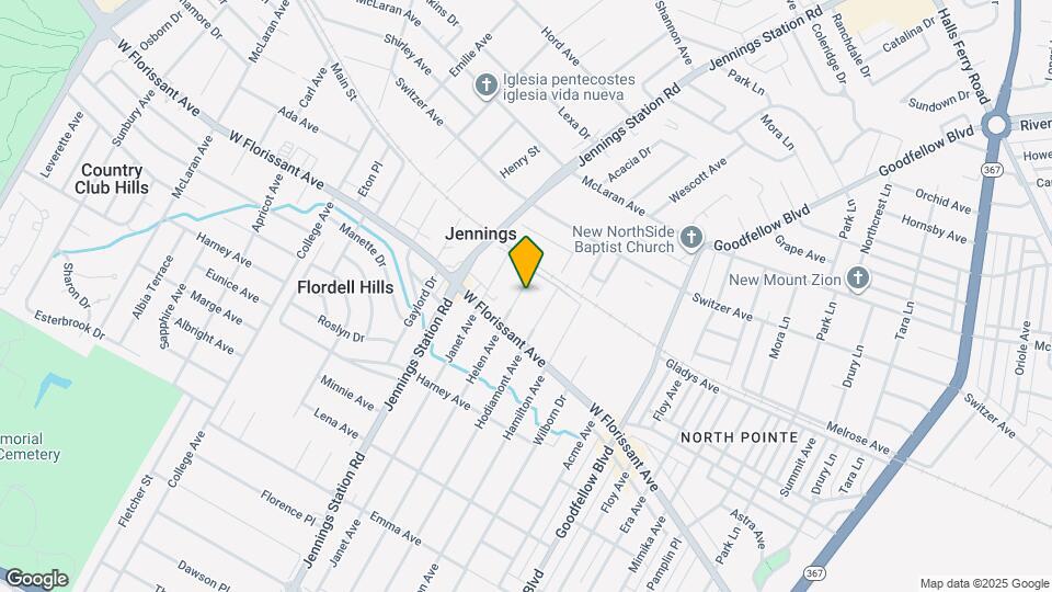 5820 Helen Ave Map and Location Details