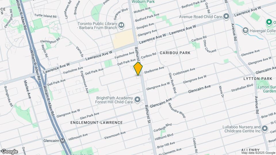 125 Shelborne Ave Map and Location Details