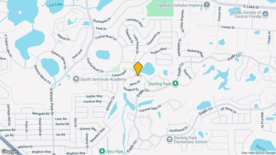 725 Laurel Way Map and Location Details