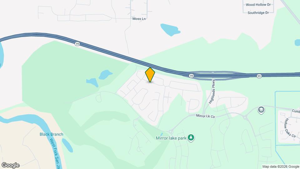 7438 Cattail Fls Ln Map and Location Details