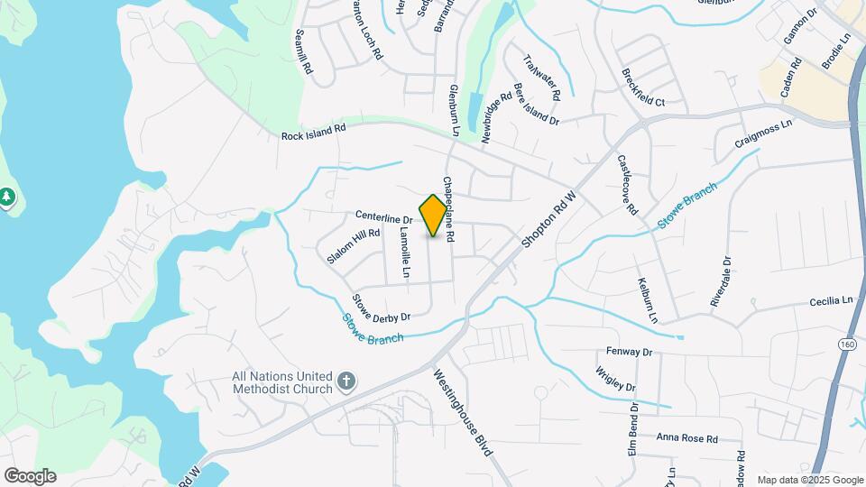 4831 Stowe Derby Dr Mapa y Detalles de la Ubicación