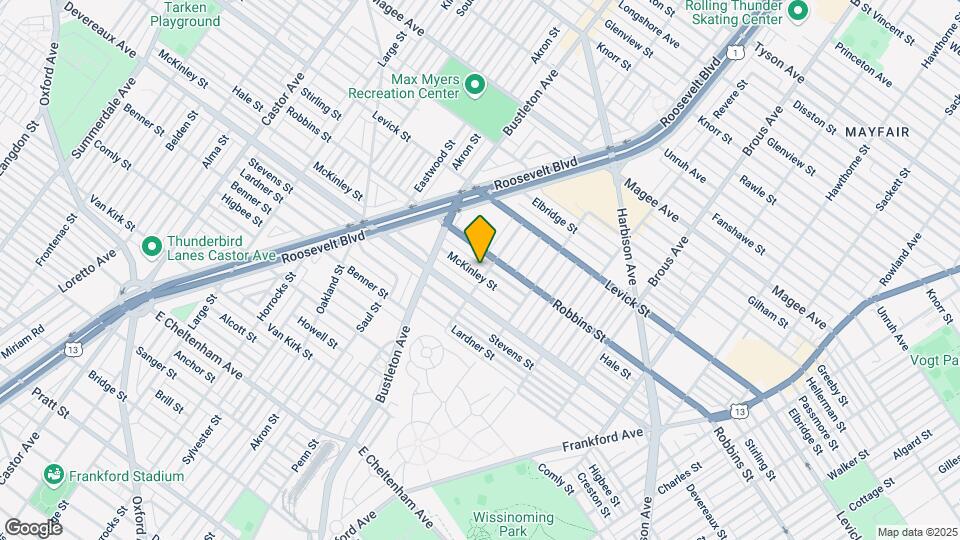 2057 McKinley St, Unit 2 Mapa y Detalles de la Ubicación
