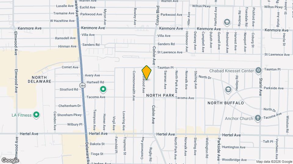 295 Crestwood Ave, Unit Upper Mapa y Detalles de la Ubicación