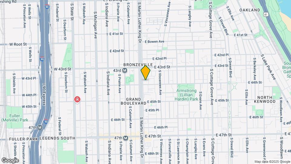 4351-59 S Martin Luther Dr Map and Location Details