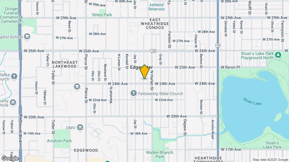 2412 Ingalls St Map and Location Details