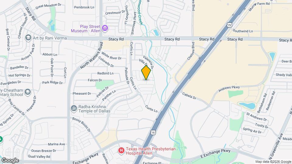 867 Llano Dr Map and Location Details