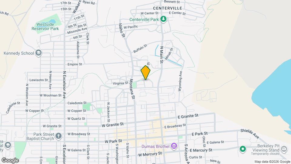 614 N Alaska St Mapa y Detalles de la Ubicación