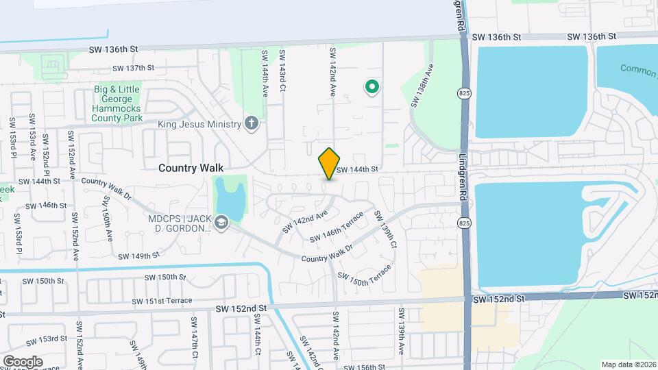 14419 SW 142nd Ct Map and Location Details