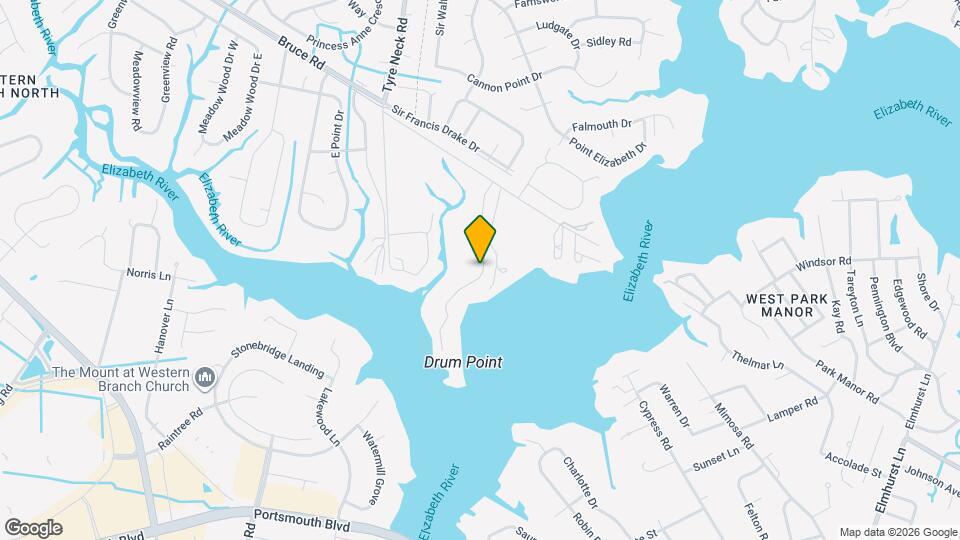 2852 Martin's Point Way Map and Location Details