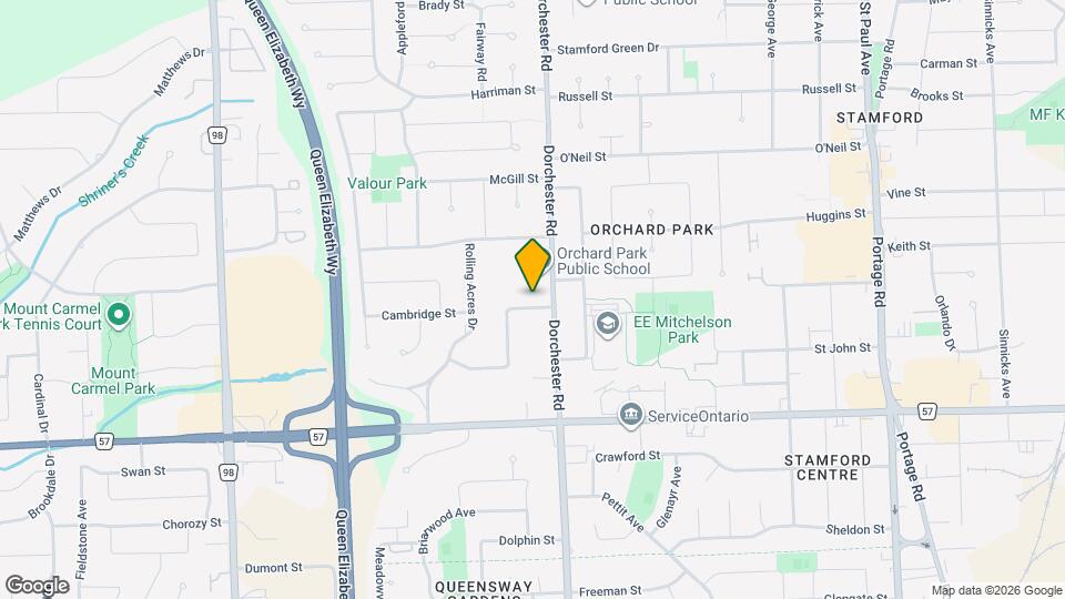 6937 Waterloo Dr Map and Location Details