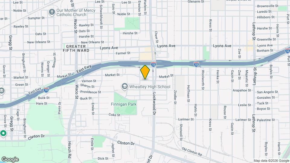 5408 San Jose St Map and Location Details
