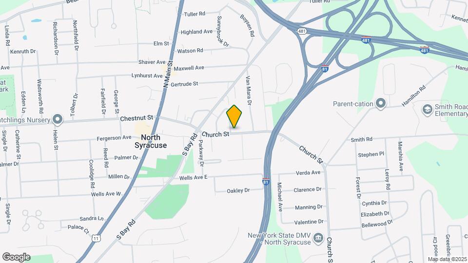 303 Church St Map and Location Details