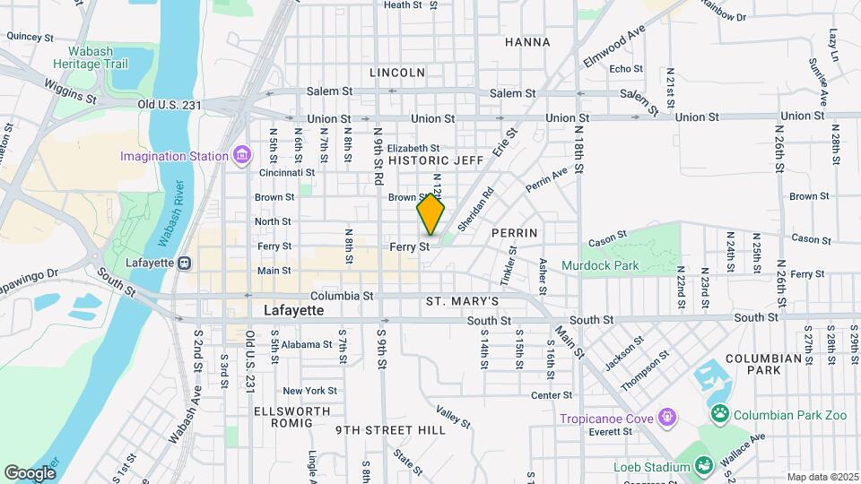 1114 Ferry Street Apartments Map and Location Details