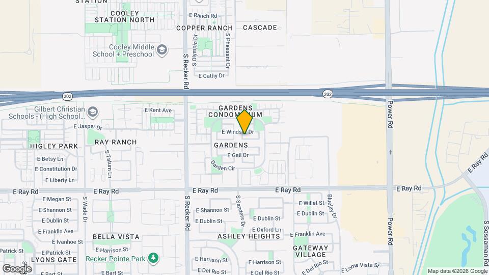 1397 S Longspur Ln Map and Location Details