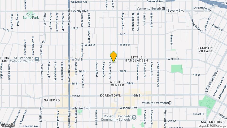 320 S Ardmore Ave, Unit 229 Map and Location Details