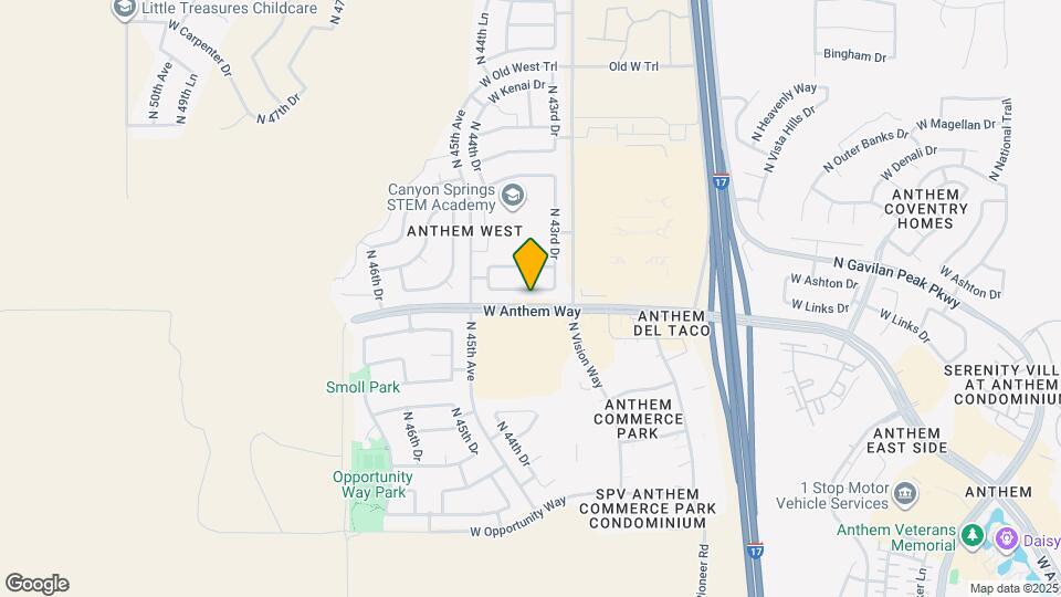 4329 W Heyerdahl Dr Map and Location Details