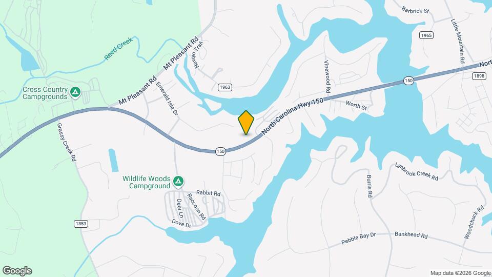 6682 E North Carolina 150 Hwy Map and Location Details