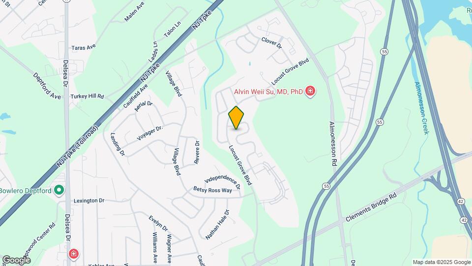 162 Chancellor Dr Map and Location Details