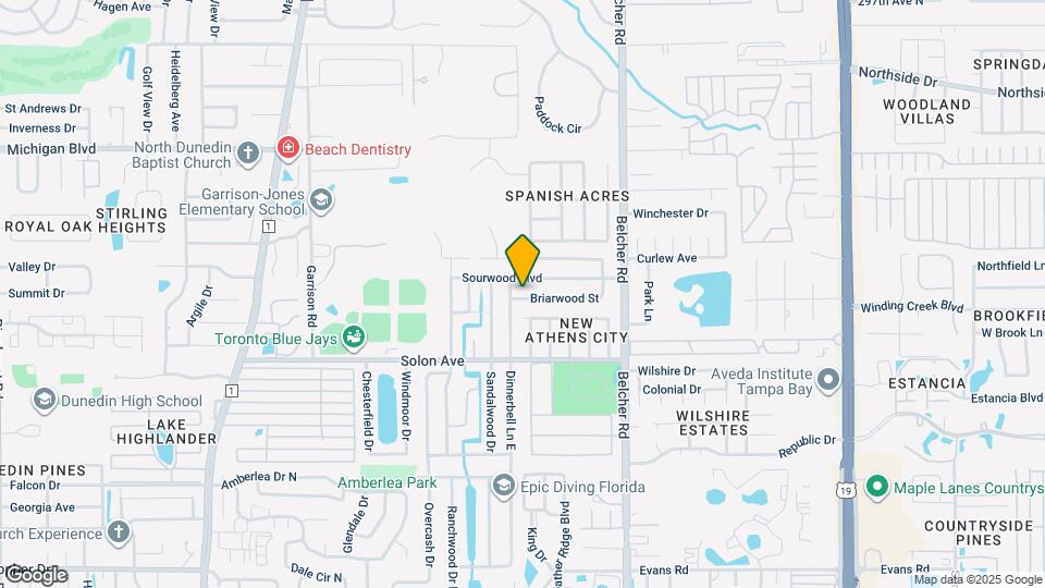 1902 Briarwood St Map and Location Details