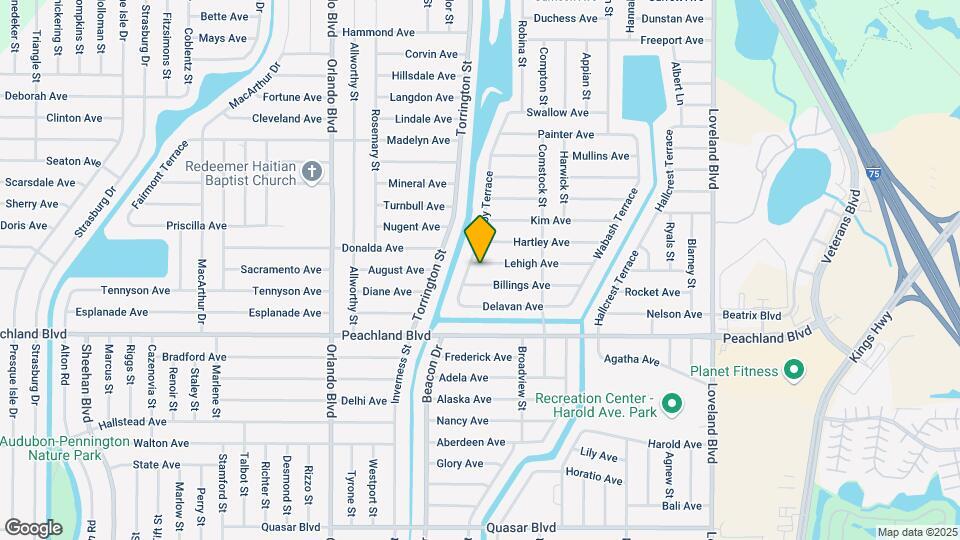 23213 Lehigh Ave Map and Location Details