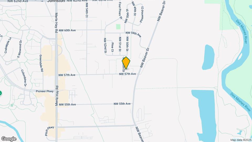 5749 NW 50th St Map and Location Details
