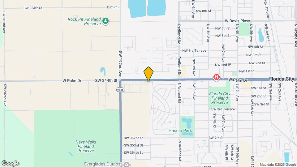 34423 SW 189th Ct Mapa y Detalles de la Ubicación