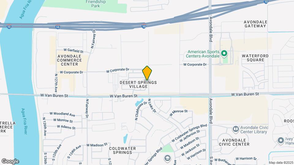 429 N 119th Dr Map and Location Details