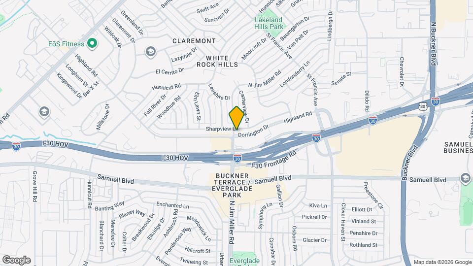 3106 Sharpview Ln Map and Location Details