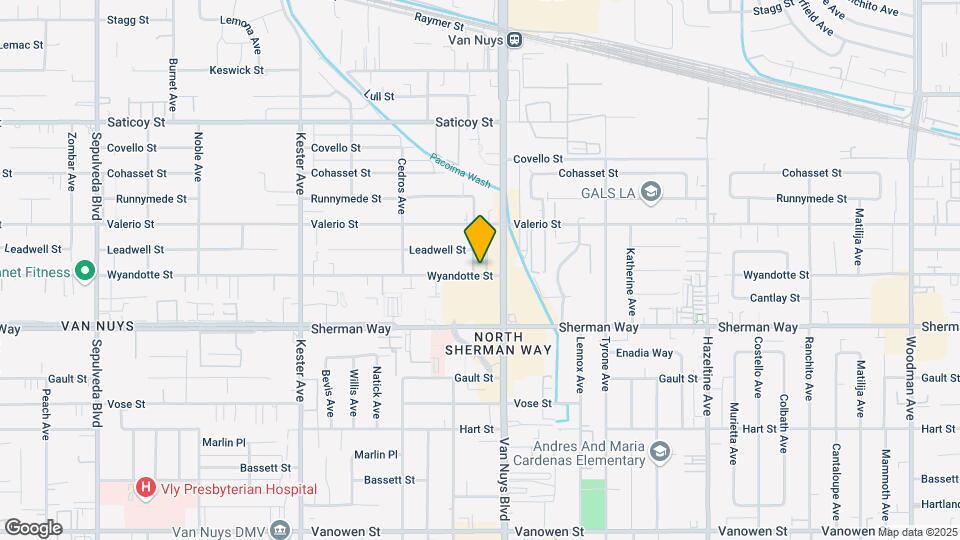 7302 Vista Del Monte Ave Mapa y Detalles de la Ubicación
