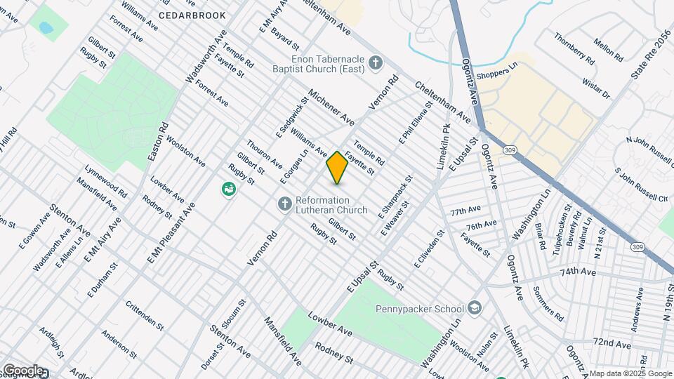 7936 Forrest Ave Map and Location Details