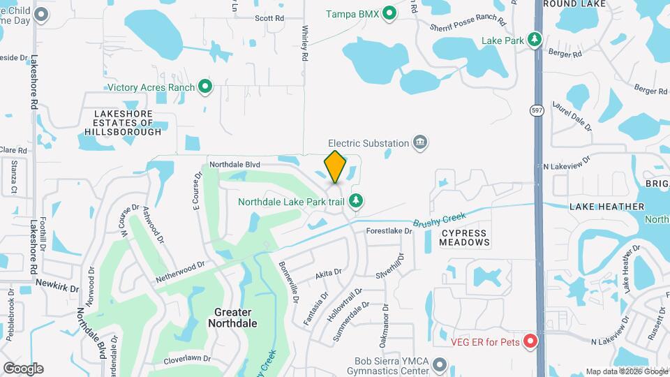 5337 Northdale Blvd Map and Location Details