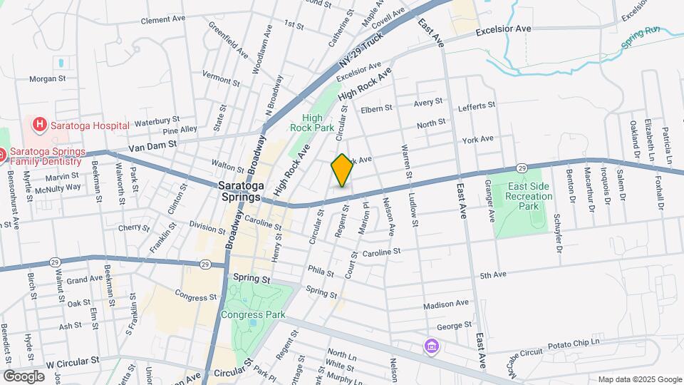 109 Lake Ave Mapa y Detalles de la Ubicación