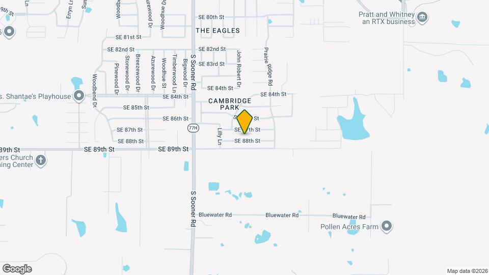 5921 SE 88th St Map and Location Details