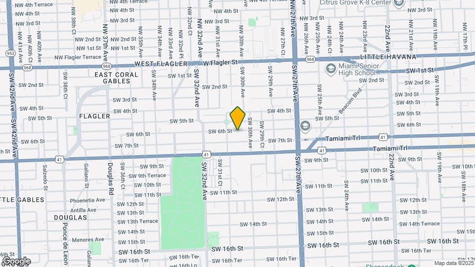 3052 SW 6th St Map and Location Details