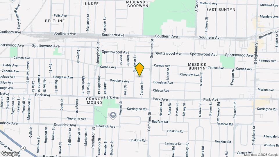 797 Carson St Map and Location Details