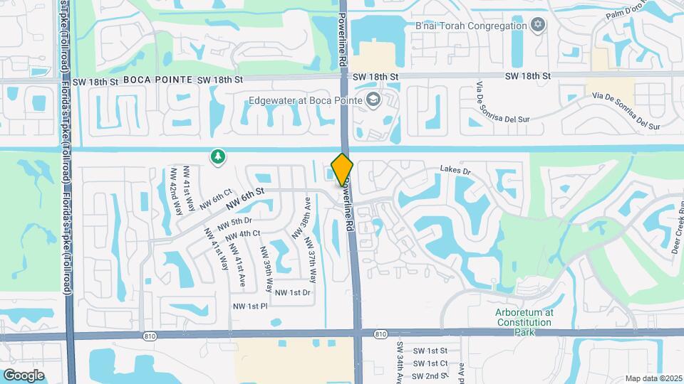 3639 NW 6th St Map and Location Details