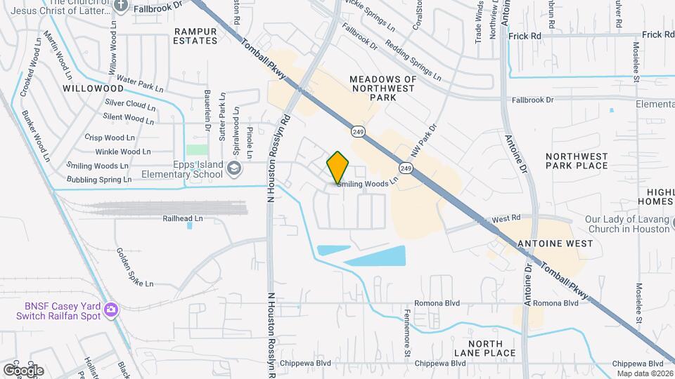 7006 Whitlow Wonder Ln Map and Location Details