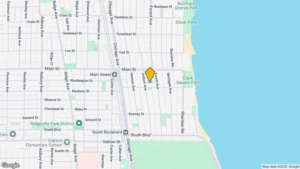 321 Kedzie St, Unit 3 Map and Location Details