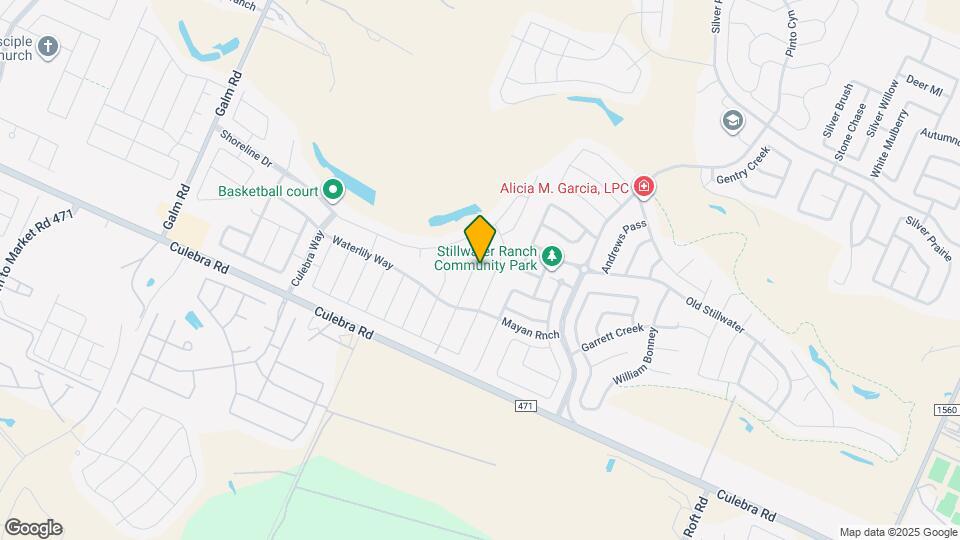 8002 Bluewater Cove Map and Location Details