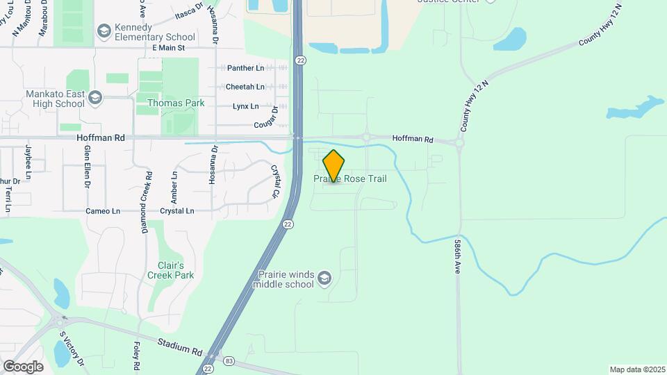 605 Prairie Rose Trl Map and Location Details