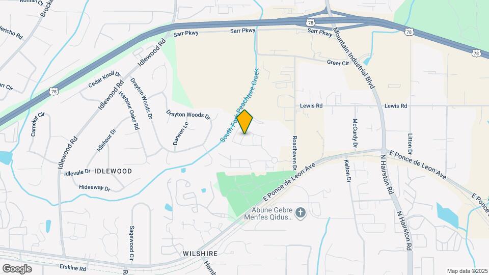 1553 Spring Hollow Way Map and Location Details
