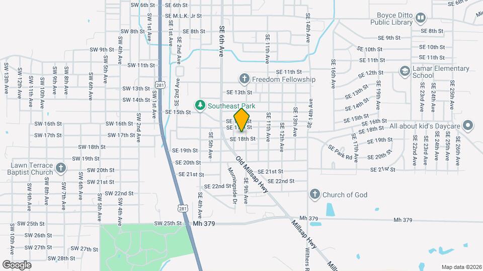 815 SE 18th St Map and Location Details