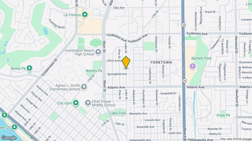 1809 Lake St Map and Location Details