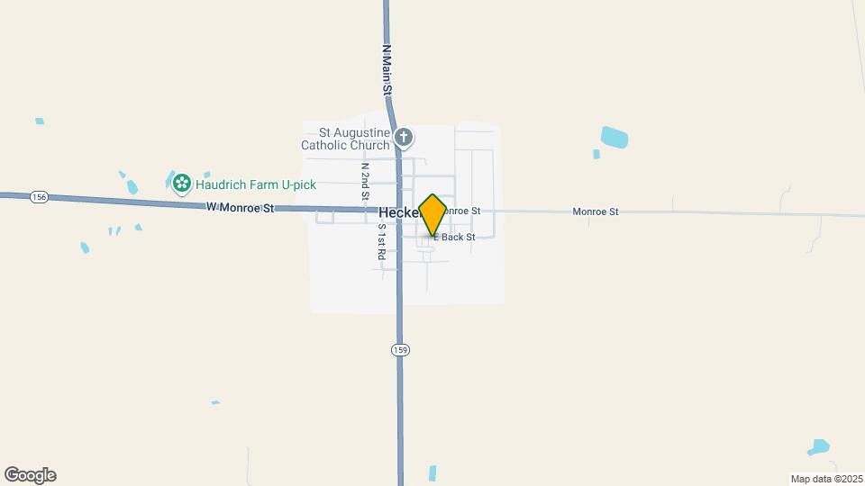 150 E Back St Mapa y Detalles de la Ubicación