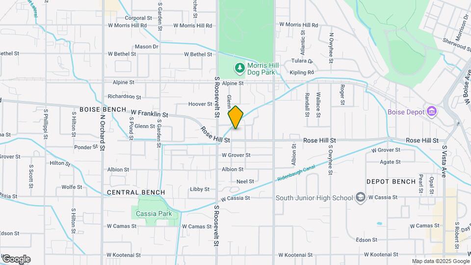 314 S Jackson St Map and Location Details