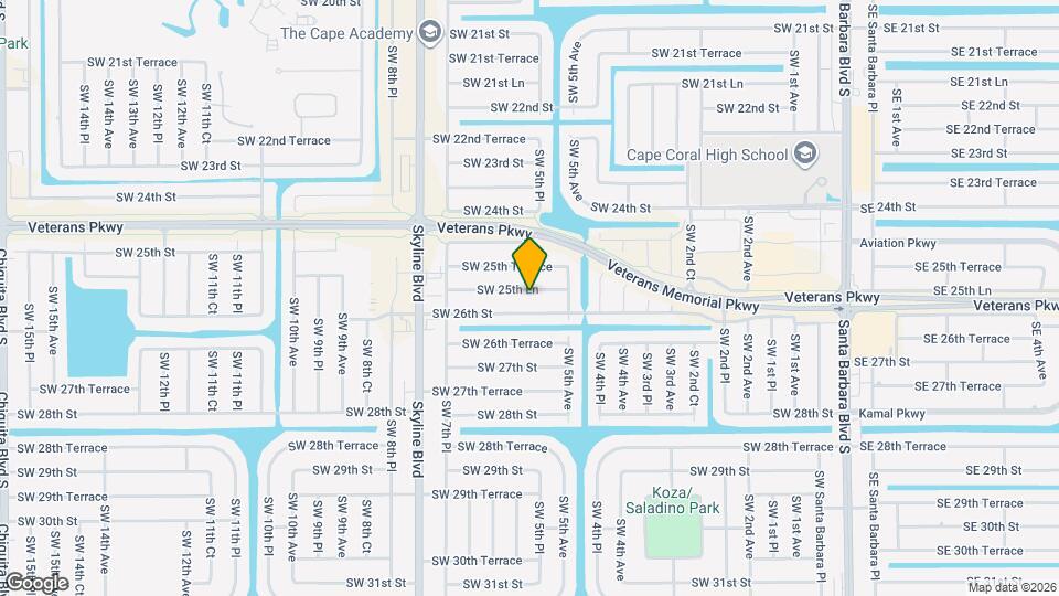 524 SW 25th Ln Mapa y Detalles de la Ubicación